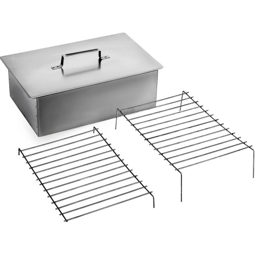 Коптильня PALISAD двухъярусная 500x270x175, сталь, 0,8мм (69541)