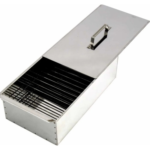 Коптильня PALISAD двухъярусная 500x270x175, сталь, 0,8мм (69541)