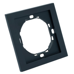 Рамка 1-пост МИЯ черный бархат PFR00-3001-05