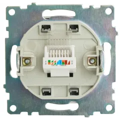 Розетка PC Катрин графит GLS00-7107-06