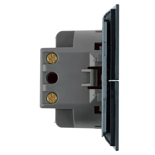 Выключатель 2-кл МИЯ черный бархат RSW10-3104-05