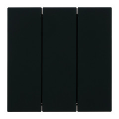 Выключатель 3-кл МИЯ черный бархат RSW10-3108-05