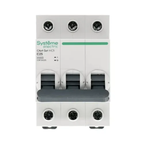 Выключатель автоматический 3-пол. 25A C 4,5кА City9 Set 400В SE C9F34325