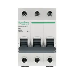Выключатель автоматический 3-пол. 63A C 4,5кА City9 Set 400В SE C9F34363