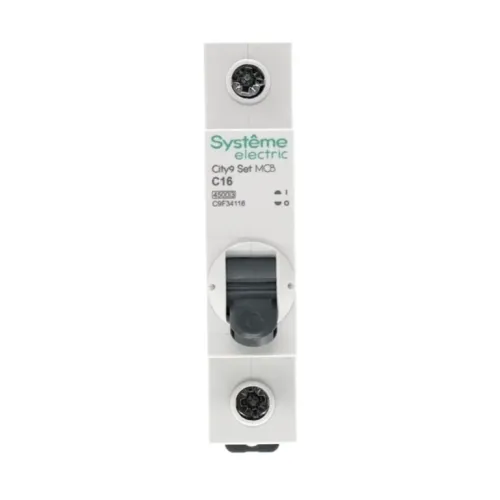 Выключатель автоматический 1-пол. 16A C 4,5кА City9 Set 230В SE C9F34116