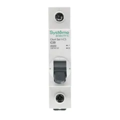 Выключатель автоматический 1-пол. 20A C 4,5кА City9 Set 230В SE C9F34120