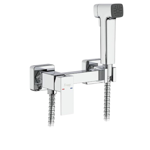Душ гигиенический FRAP F7591 со смесителем, хром