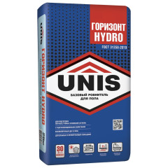 Ровнитель пола UNIS Горизонт ГИДРО (стяжка) 25 кг