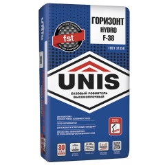 Ровнитель пола UNIS Горизонт ГИДРО F 38 (высокопрочный) 25 кг