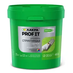 Штукатурка Лакра PROF IT структурная шуба 25 кг