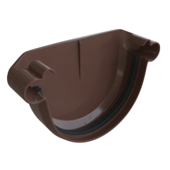 АЛЬТА ЭЛИТ КОРИЧНЕВЫЙ заглушка желоба универсальная