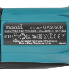 Машина углошлифовальная MAKITA 125мм GA5050R