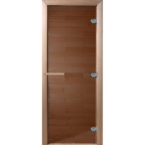 Дверь банная DoorWood 70*190 Бронза(*8)