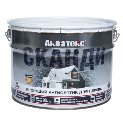 Текстурное покрытие АКВАТЕКС-СКАНДИ имбирь 9л
