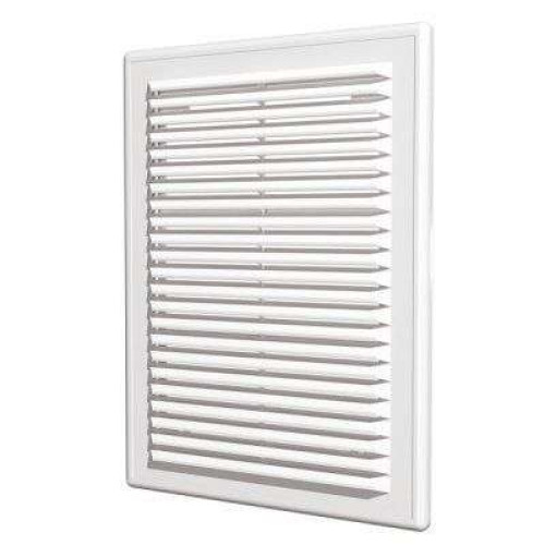 Решетка пластмассовая наклонная с сеткой, с рамкой 1825Р