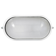 Светильник для бани металлический, овальный, влагозащищенный, термостойкий 