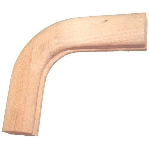 Поручень хвоя кат. Экстра сращ. поворотный 50 х 70 х 90*