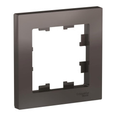 Рамка 1-пост AtlasDesign мокко SchE ATN000601