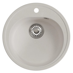 Мойка комп. MIXLINE ML-GM11 500х180мм, круглая серая, без сифона