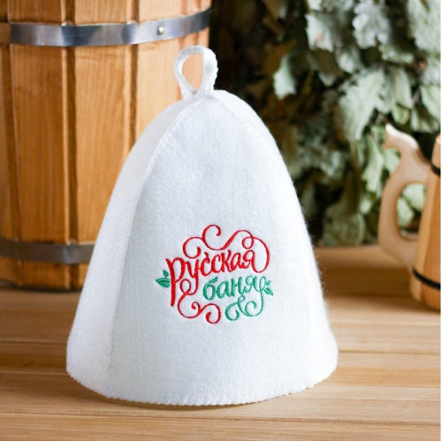 Шапка банная Русская баня