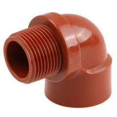 Отвод пластиковый ф 1/2