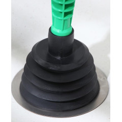 Вантуз ИНТЕРМ, пластик, d=8 см, h=25.5 см, МИКС (3743336)