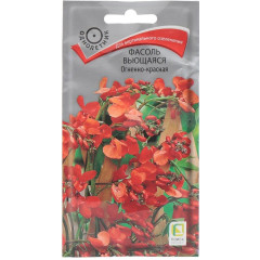 Семена Цветы Фасоль Огненно-красная вьющаяся Поиск(306125)