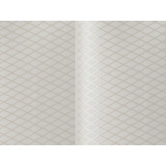 Шторка для ванной PERFECTO LINEA Harmony 180x180cм 12 колец, жемчужно-белый