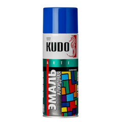 Эмаль аэрозольная KUDO унив СИНЯЯ RAL 5005 520мл KU-1011