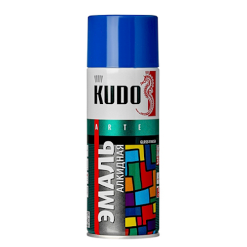Эмаль аэрозольная KUDO унив СИНЯЯ RAL 5005 520мл KU-1011