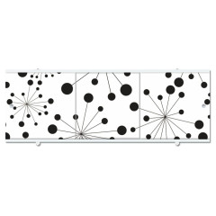 Экран для ванны МЕТАКАМ премиум А 1,5 м серый узор