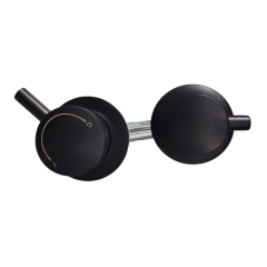 Смеситель для душевой кабины на 2 положения к 1806 чёрный (меж осевое 100мм)