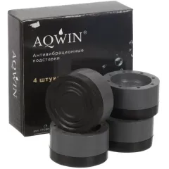 Подставка для стир. машин и суш. барабанов, Aqwin серые 4шт YT-CBC-017 (490620)