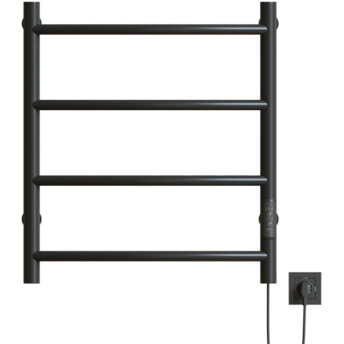 Полотенцесушитель электр. MIXLINE CAPELLA 60х50, таймер, 4п, графит (557646)