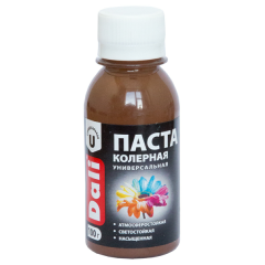 Паста колерная DALI универсальная КОРИЧНЕВЫЙ 0,1кг (8шт)