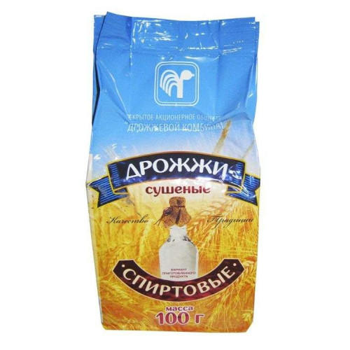Дрожжи  спиртовые 100г (Беларусь)