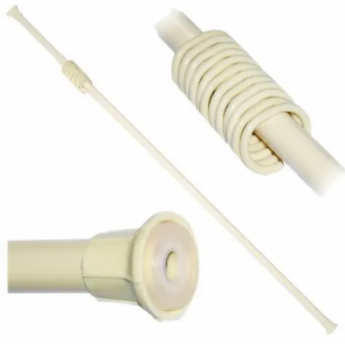 Карниз для ванной SMS бежевый, 1,2-2,1м, пластик 01989 (4553)