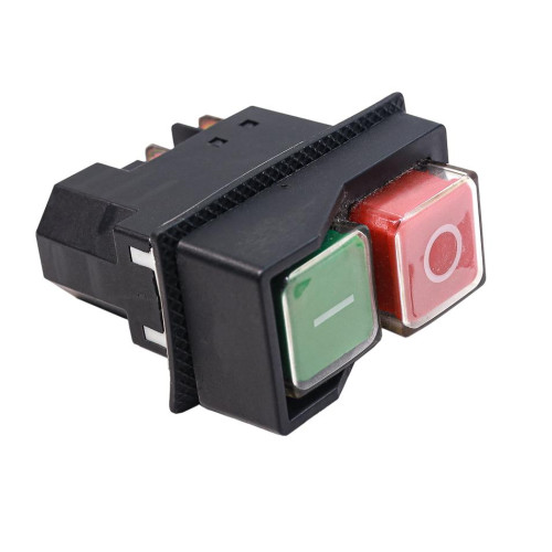 Кнопка вкл/выкл №131 B (сверлильный станок, компрессор 5конт) (2505)