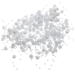 Бусы новогодние 200см Жемчужинки белые Y4-9449 (502898)