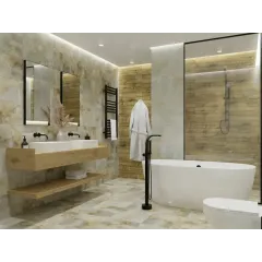 Плитка напольная 450*450*8 Леандр серый, матовый (TP453667D)  (в уп. 2.025 м2)