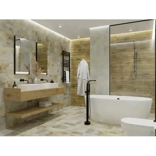 Плитка напольная 450*450*8 Леандр серый, матовый (TP453667D)  (в уп. 2.025 м2)