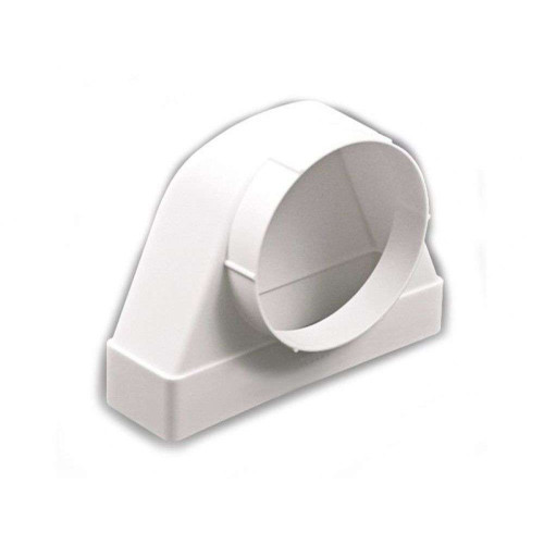 Соединитель угловой плоский канал-фитинг 612СК10ФП