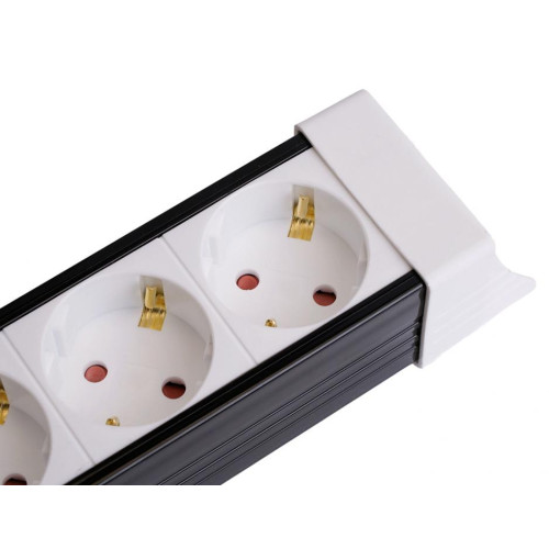 Фильтр сетевой Stekker 4 роз. 16A 5м белый HM22-41-05 Techno 50149