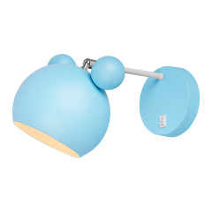 Светильник настенный LUMION arte PANDA-WL40E27-1BL голубой