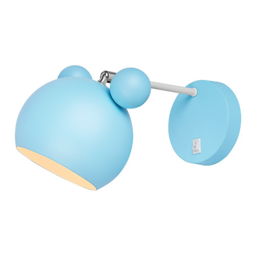 Светильник настенный LUMION arte PANDA-WL40E27-1BL голубой