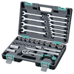 Набор инструментов STELS  31 пр. 1/4, CrV, 6 гран. головки (14102)