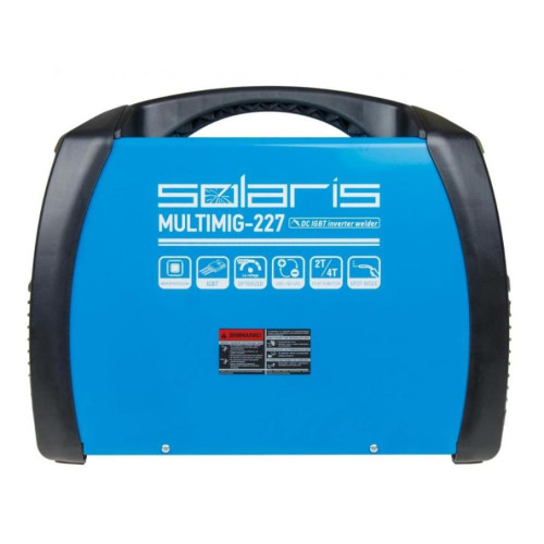 Аппарат сварочный  п/а SOLARIS MULTIMIG-227 (MIG/MMA/TIG) (*10)
