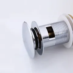 Донный клапан для раковины FRAP F65-2 с переливом