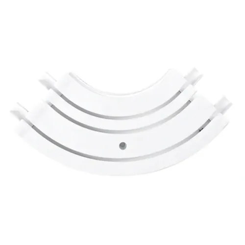 Эркер внутренний произвольный ПВХ для карниза Ле-Гранд (трёхрядный)