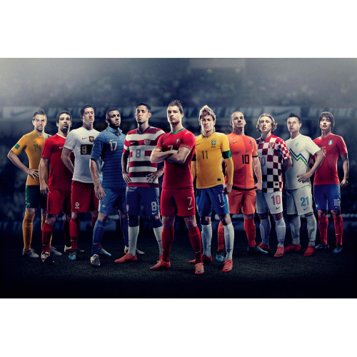 Фотопанно DIVINO DECOR Сборная мира (С1-100) 400*270 (2тубы)